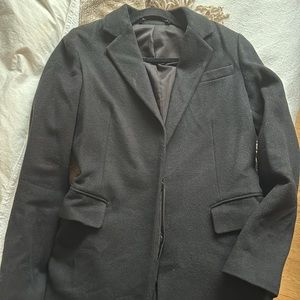 ALLSAINTS Wool-silk blend coat